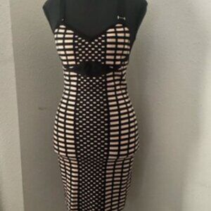 Sexy knee length dress